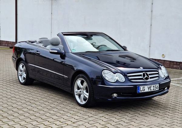 Mercedes-Benz CLK cena 28900 przebieg: 147000, rok produkcji 2005 z Gościno małe 742